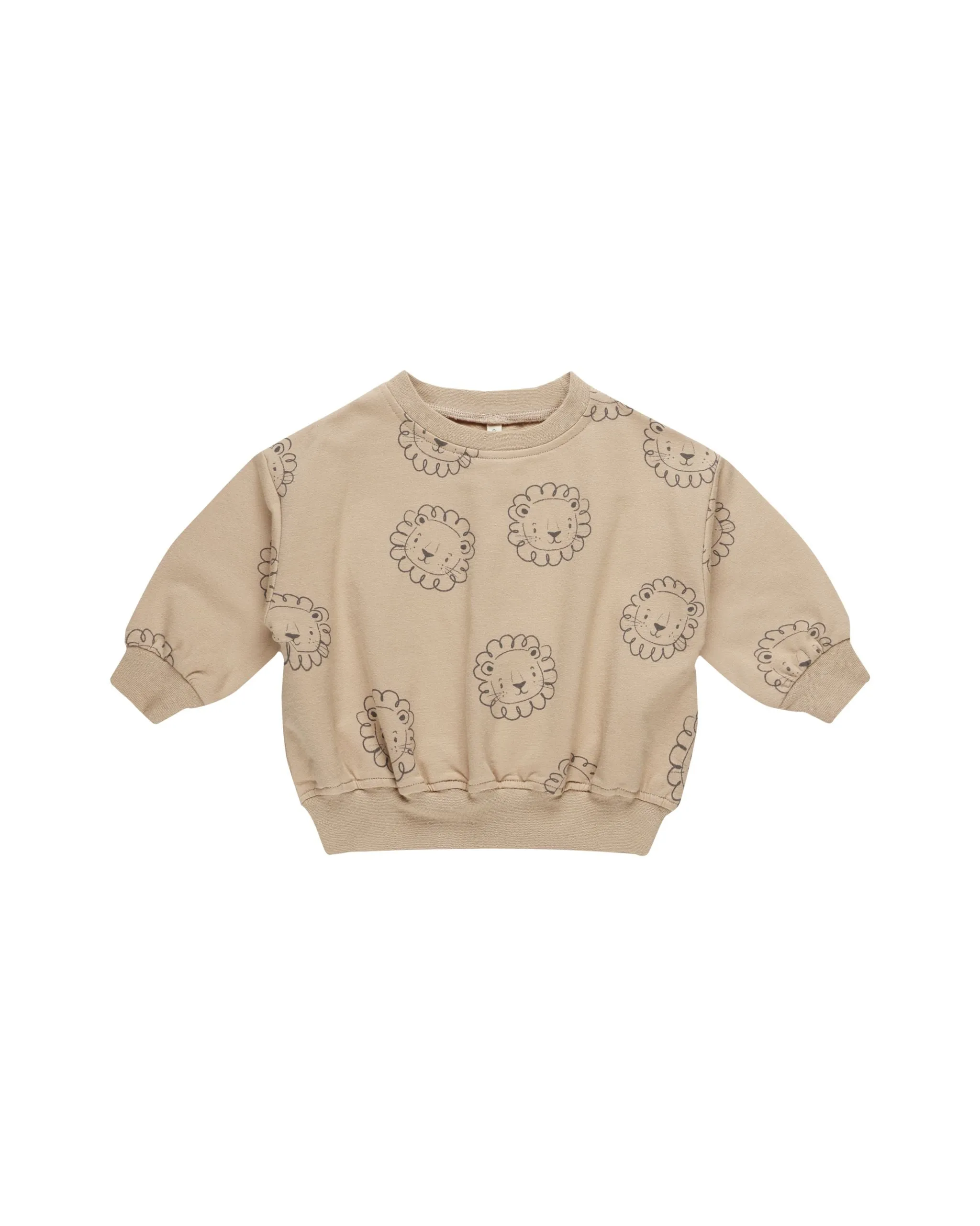 Relaxed Fleece Sweatshirt - Lions