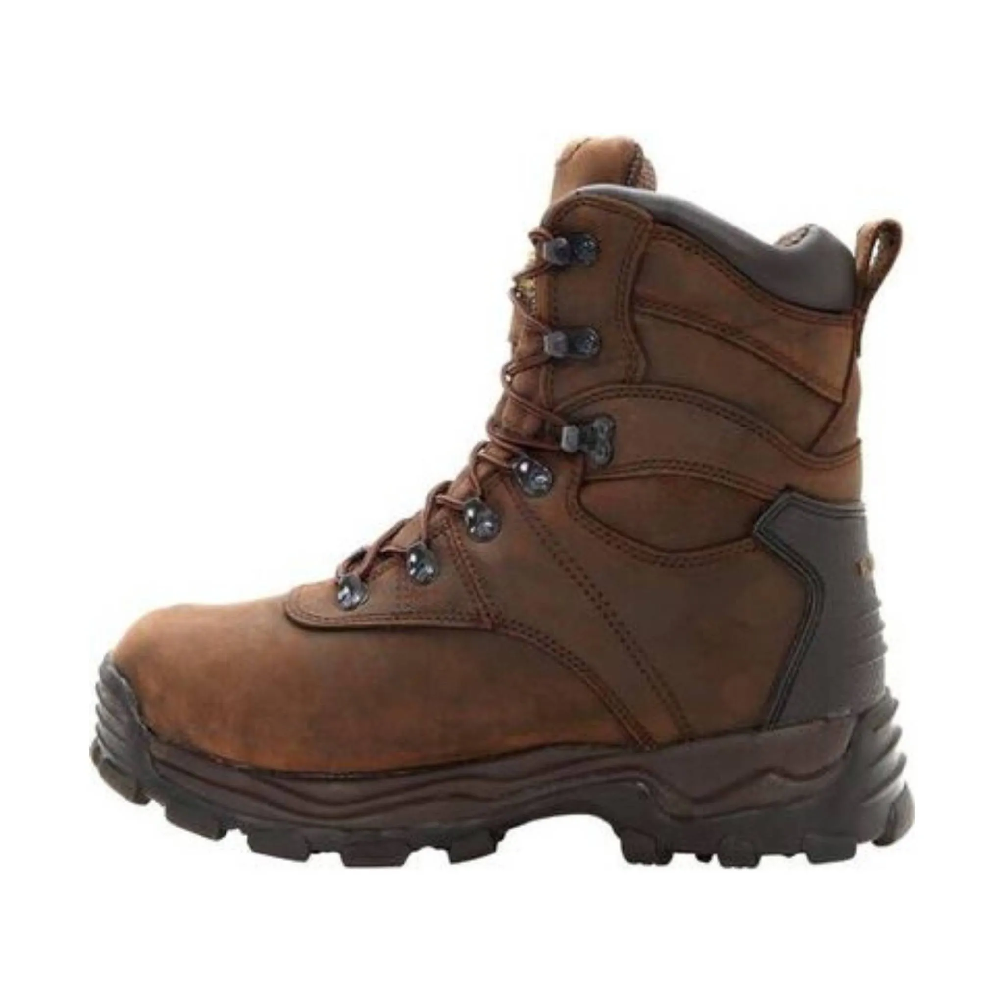 Rocky Men's Sport Utility 8 Inch Insulated Waterproof Boot - Brown