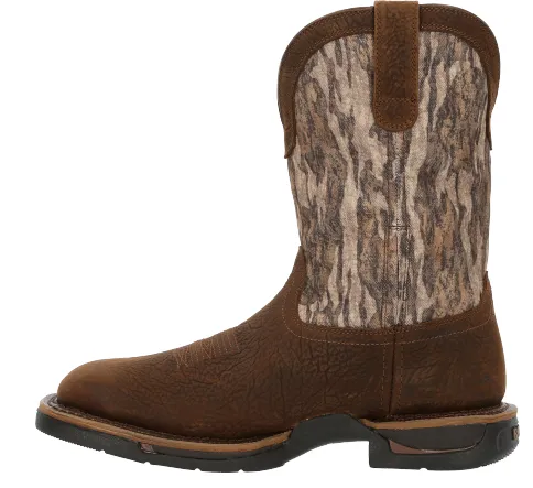 Rocky RKW0358 Men's 11" Long Range Soft Toe Mossy Oak Waterproof Western Boot (SHOP IN-STORE TOO)