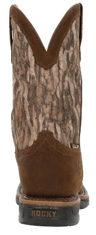 Rocky RKW0358 Men's 11" Long Range Soft Toe Mossy Oak Waterproof Western Boot (SHOP IN-STORE TOO)