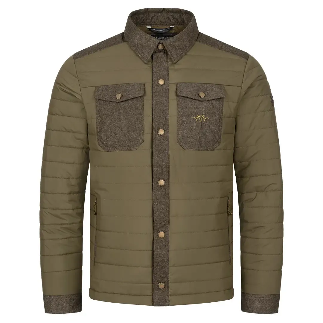 Ron Insulated Shacket - Dark Olive by Blaser