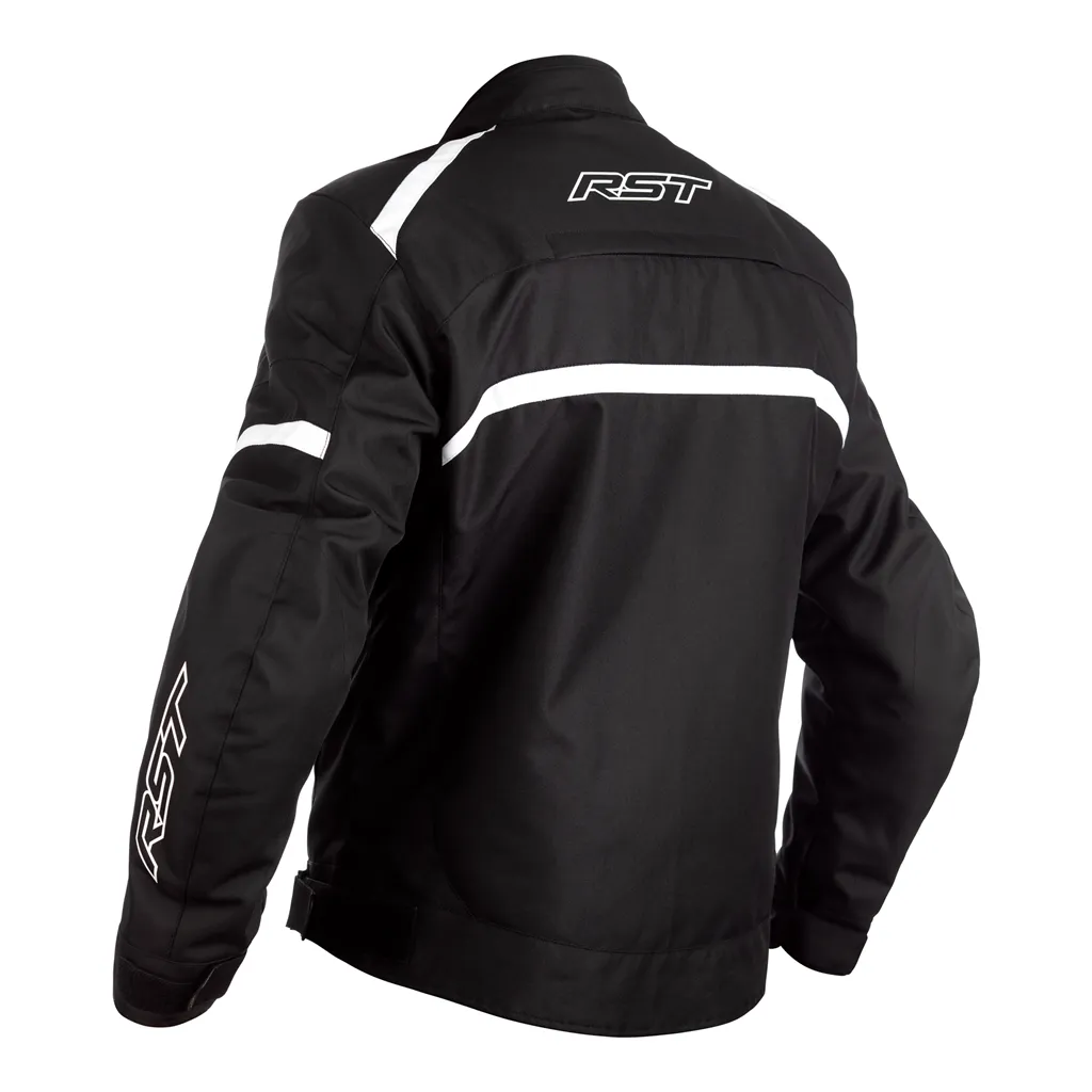 RST 2368 Pilot CE Textile Jacket - Black / White