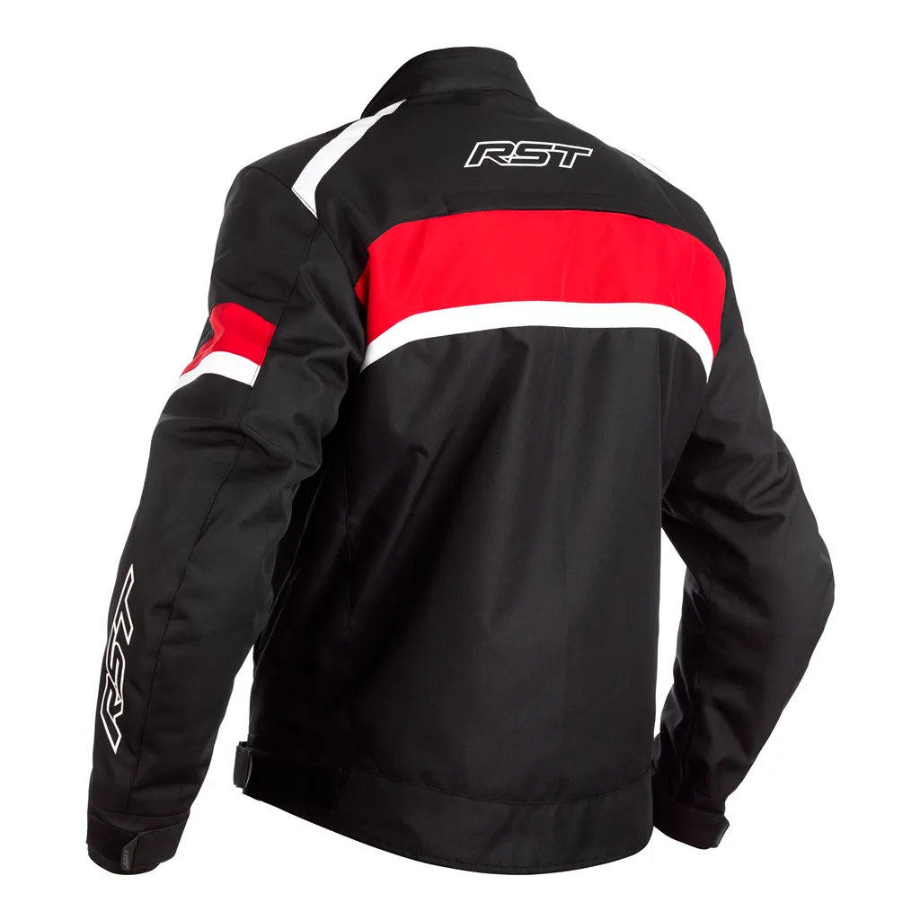 RST Pilot CE Textile Jacket - Black / Red / White