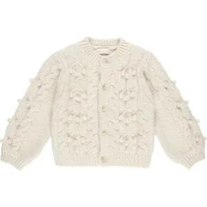 Rylee   Cru Bobble Cardigan - Shell