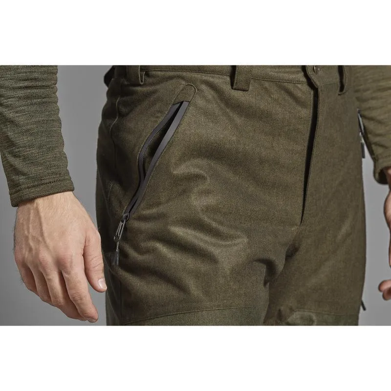 Seeland Avail SEETEX Waterproof Mens Trousers - Pine Green Melange