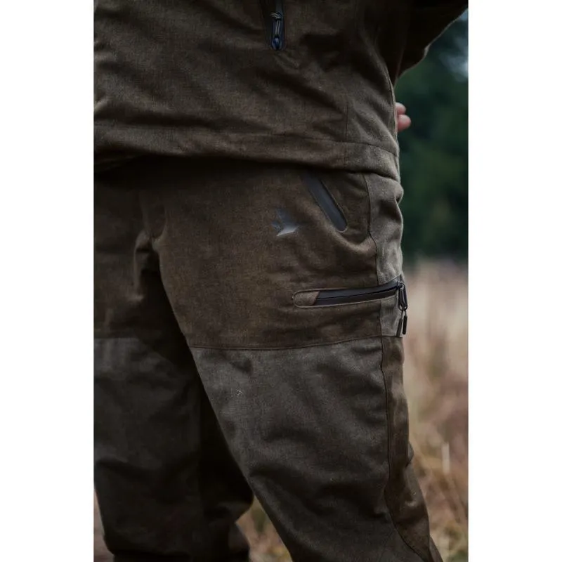 Seeland Avail SEETEX Waterproof Mens Trousers - Pine Green Melange