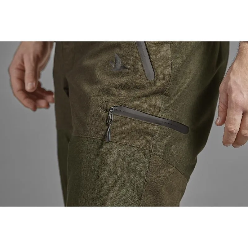 Seeland Avail SEETEX Waterproof Mens Trousers - Pine Green Melange