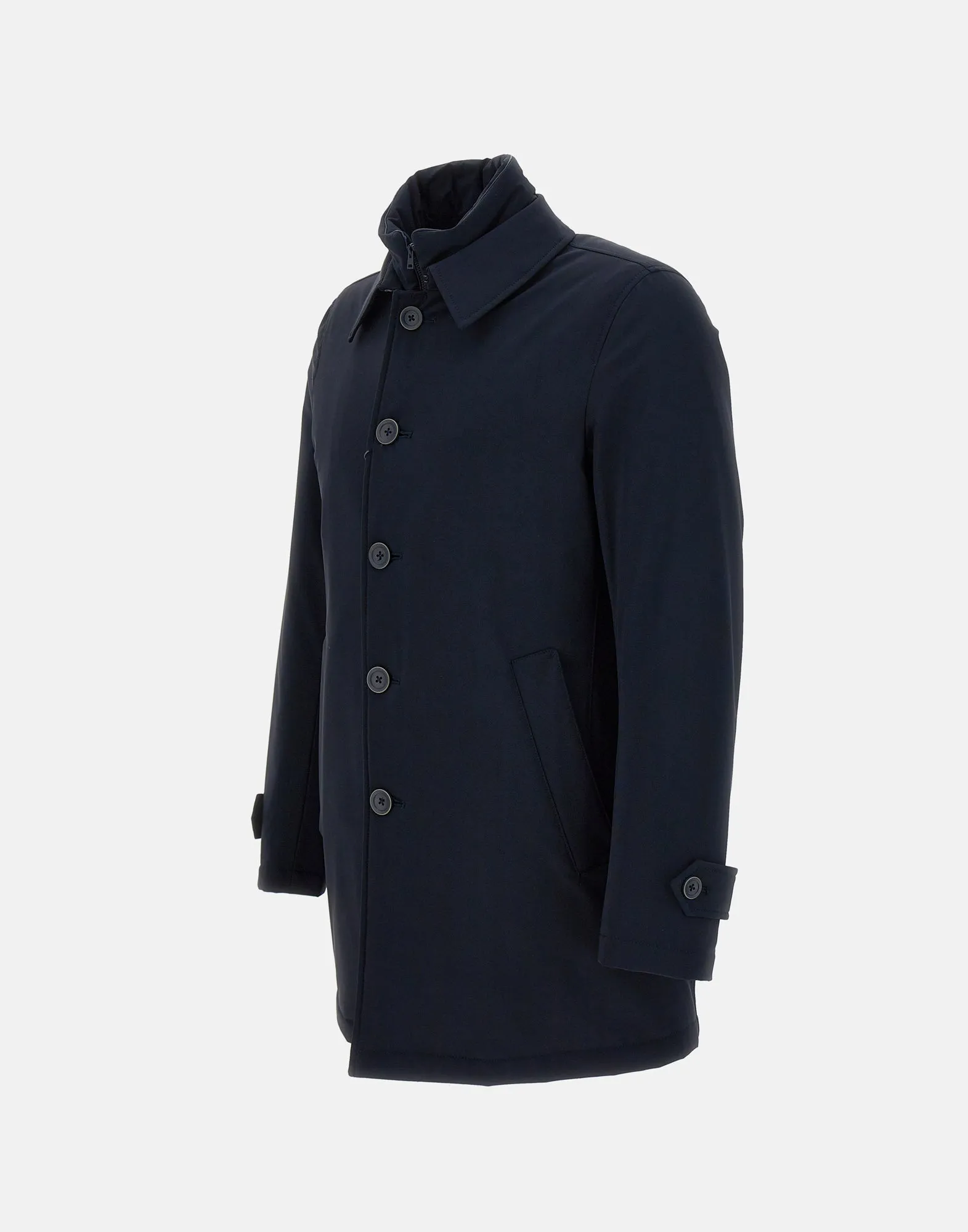 Ultralight Nylon Jacket in Navy Blue