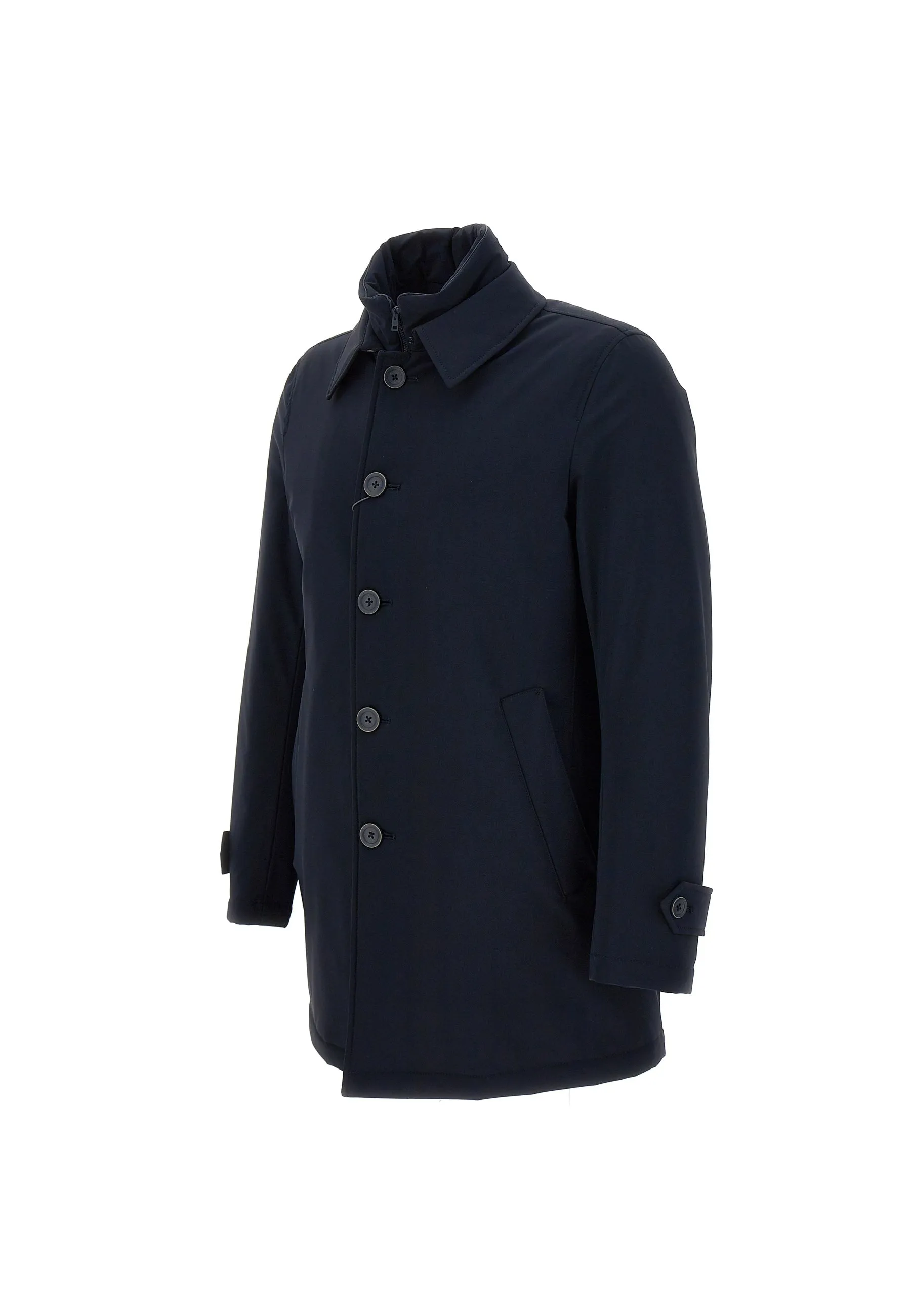 Ultralight Nylon Jacket in Navy Blue