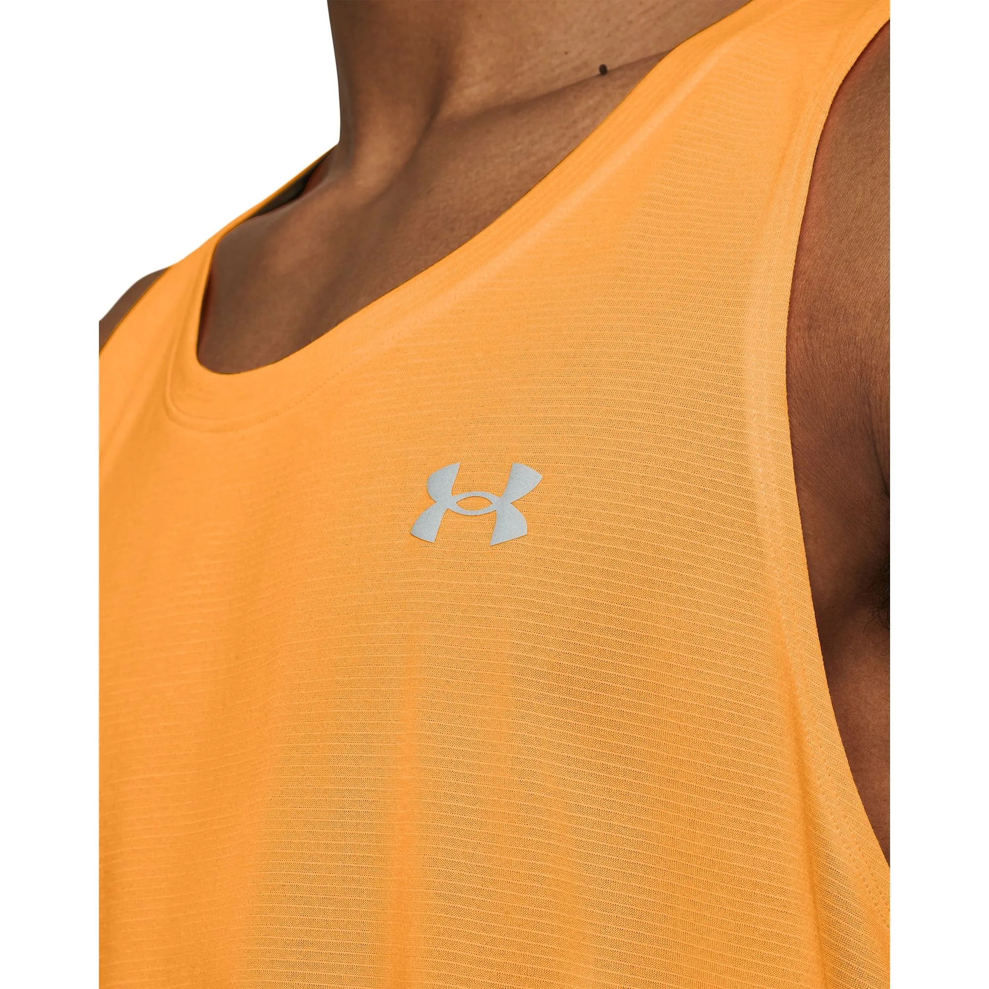 Under Armour Launch Mens Running Vest - Orange