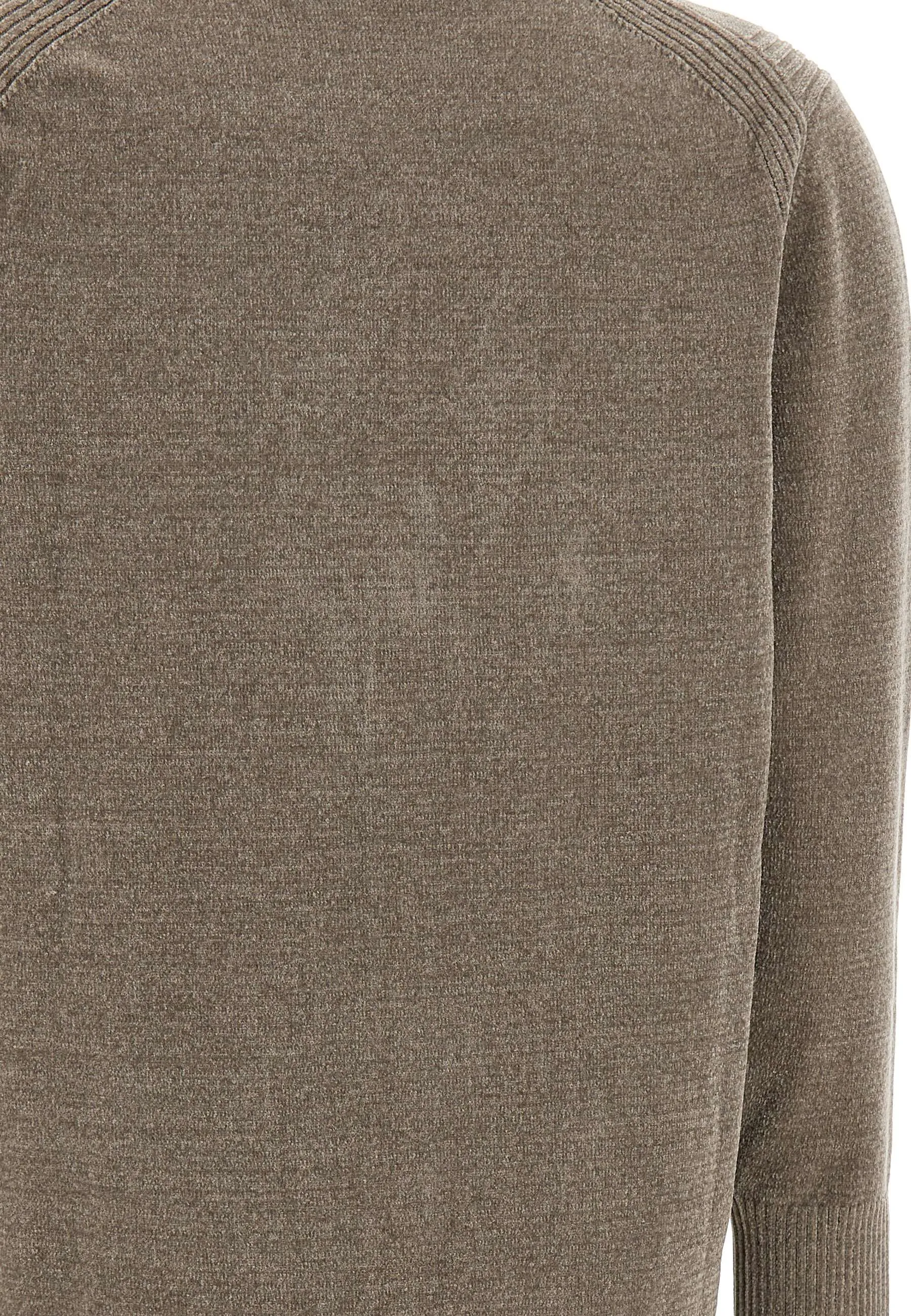 Velvet Dove Grey Chenille Cardigan