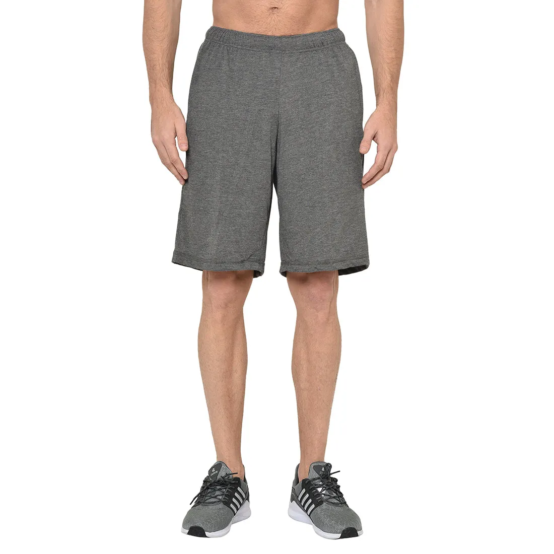 Vimal Jonney Grey Shorts For Men's