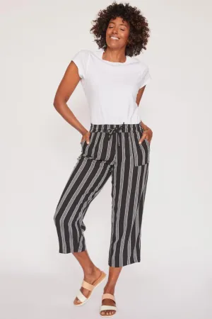 Women's Linen Lounge Pants with Elastic Waistband