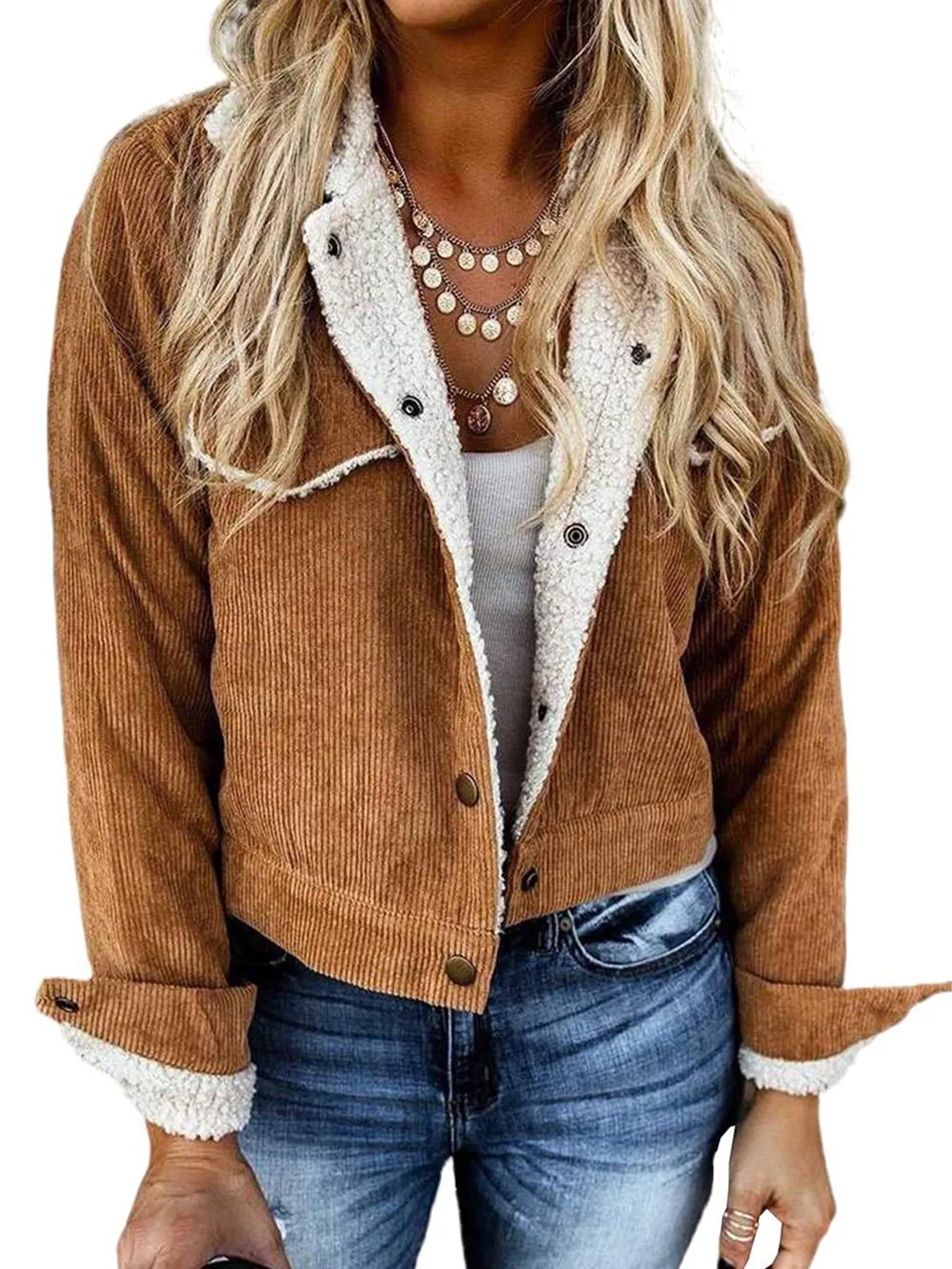 Women's Outerwear Solid Casual Fashion Short Jacket