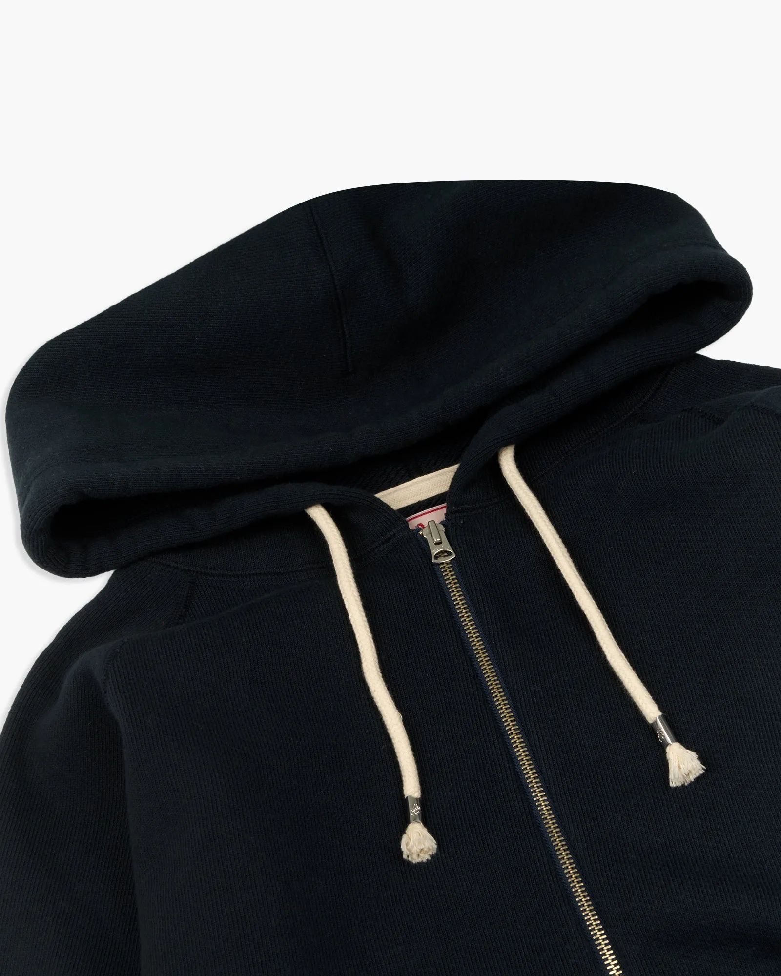 Wonder Looper 876gsm Double Heavyweight French Terry Zip Hoodie - Navy