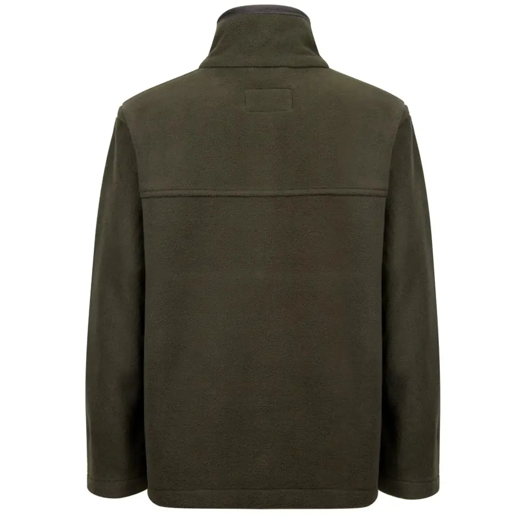 Woodhall Junior Fleece Jacket - Green by Hoggs of Fife